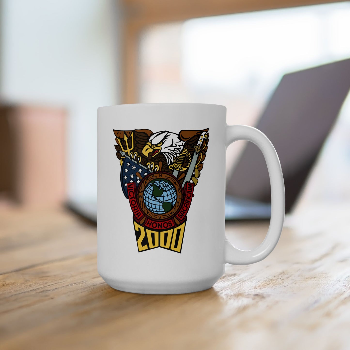 Patriotic Ceramic Mug for Coffee Lovers, Perfect for Gifting, 4th of July, Memorial Day, Home & Office Decor, Collectible Mug