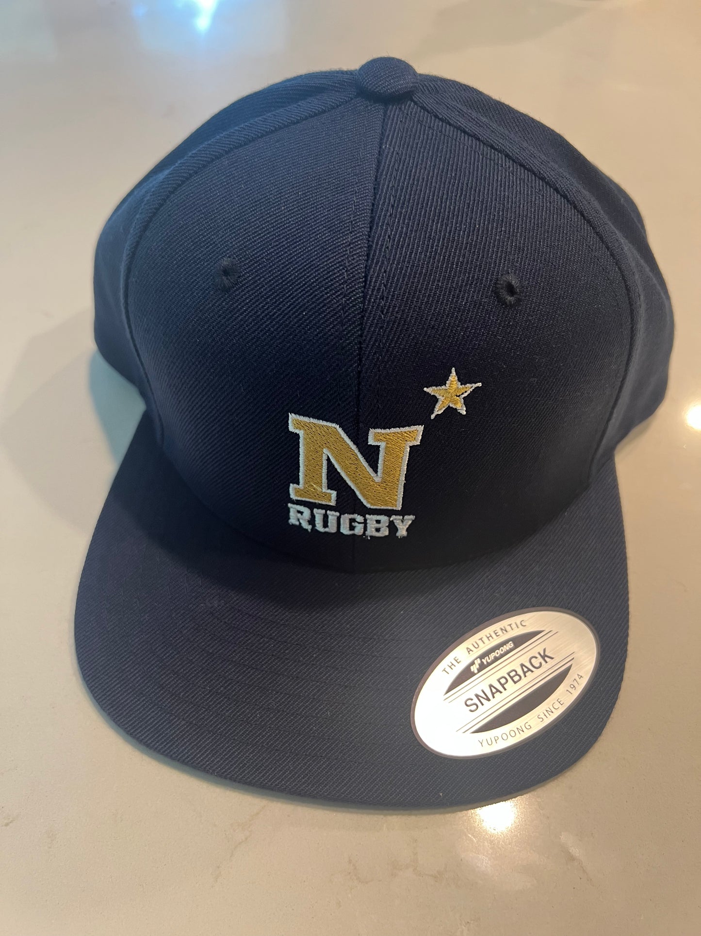N* Rugby Full Fabric Trucker Hat