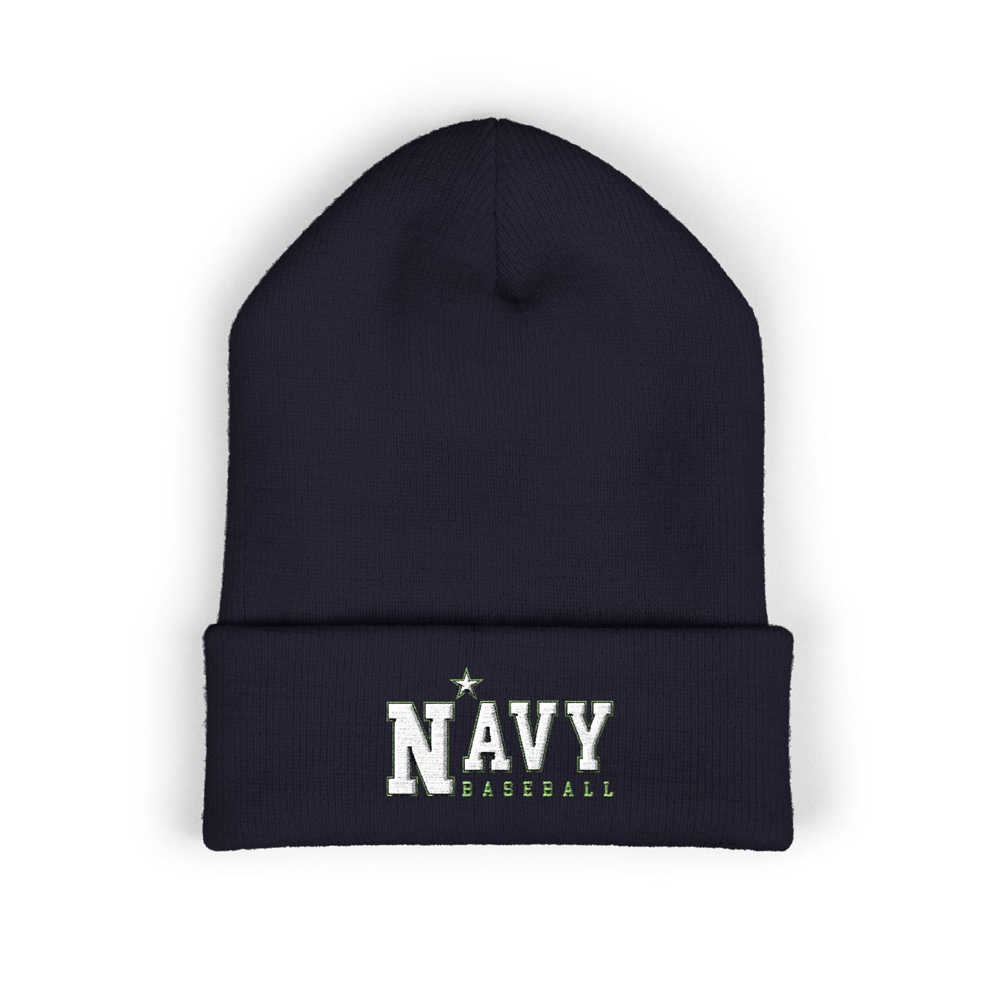 Knit Hat Navy Baseball