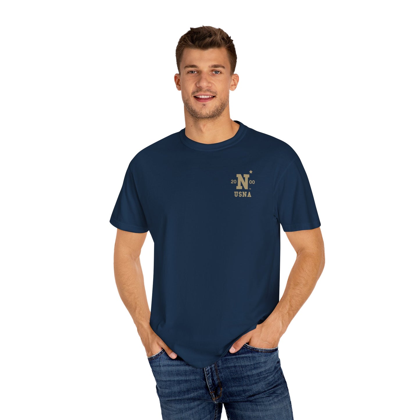 Class of 2000 Single Color Crest T-Shirt Loose Fit