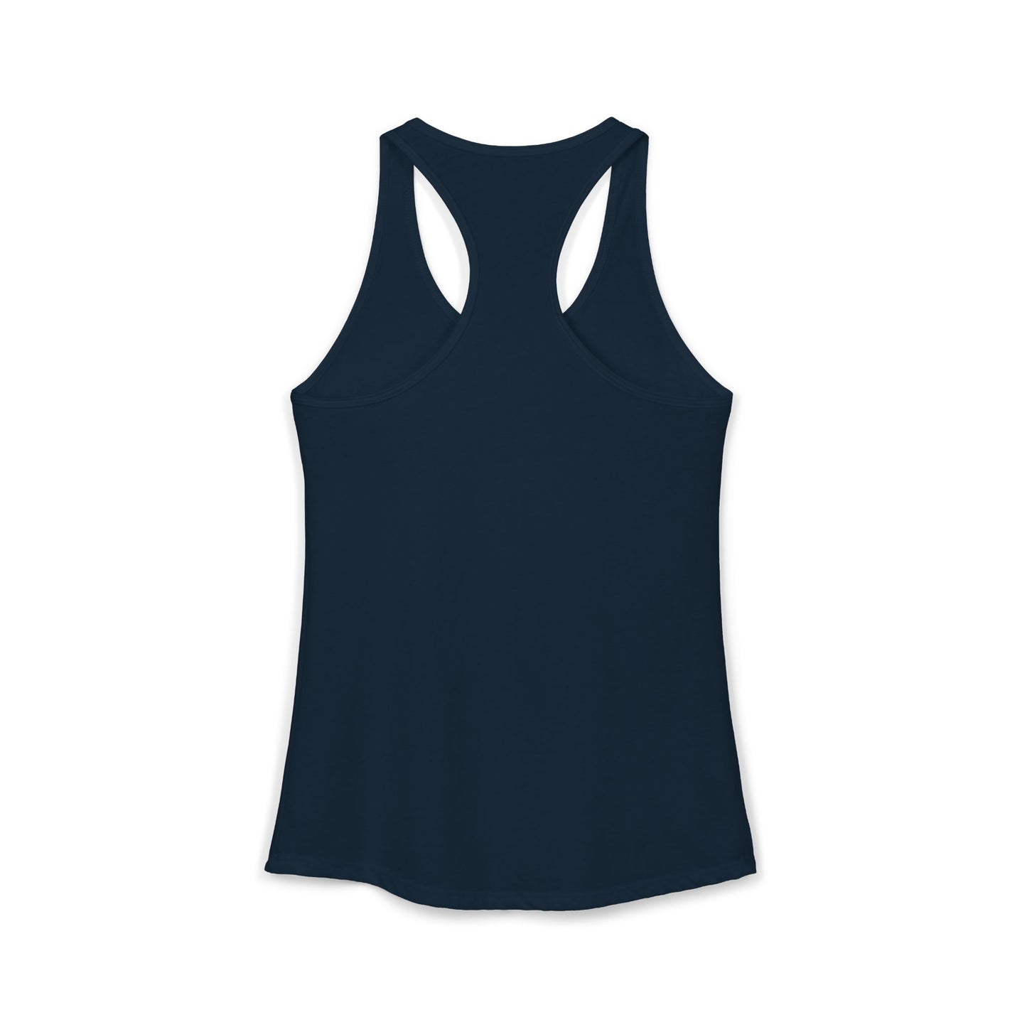 Navy Baseball Classic Logo Racerback Tank