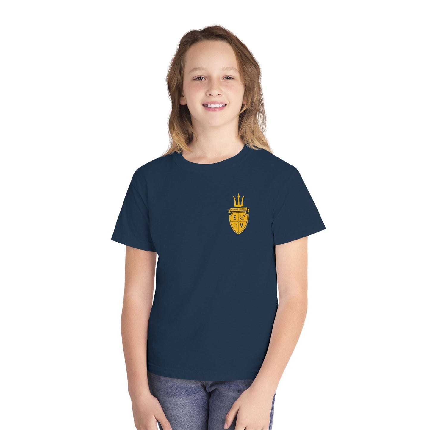 Elegant Violence Rugby Youth Tee