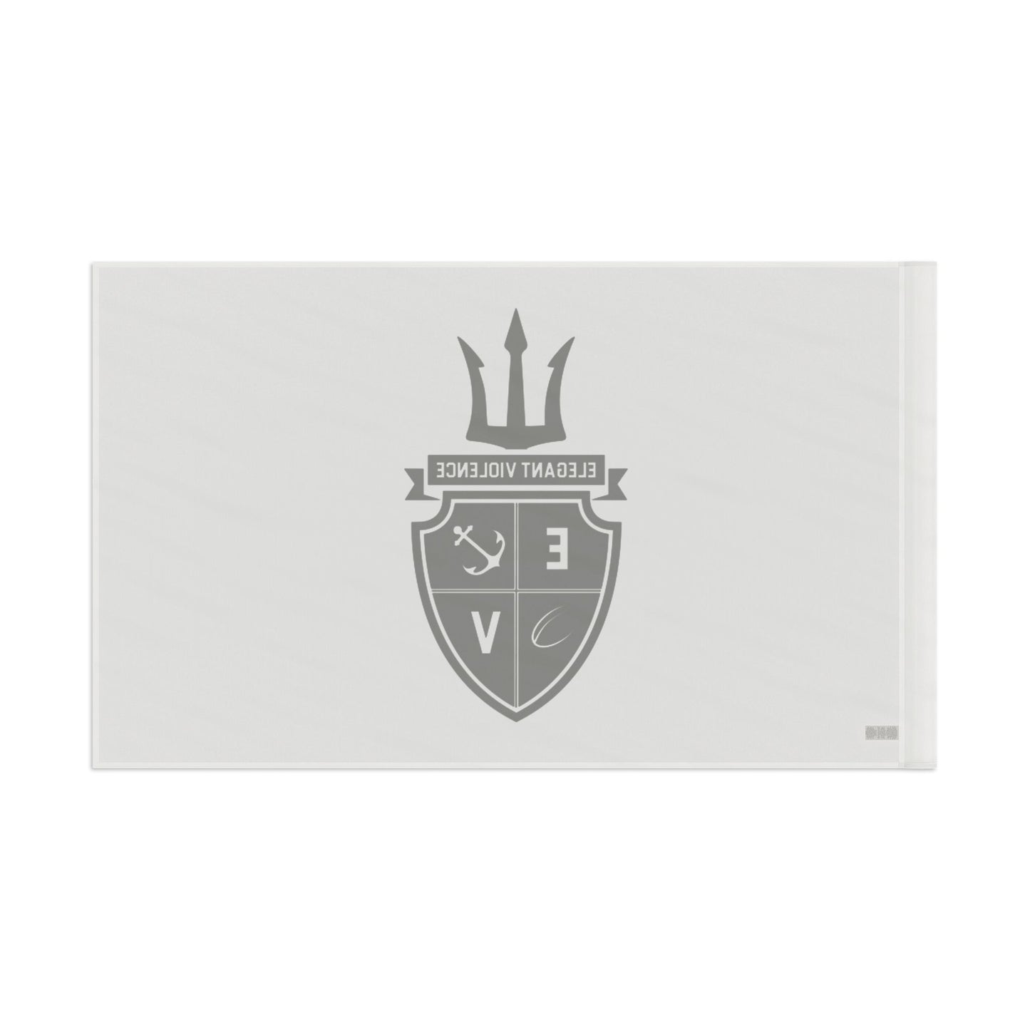 Elegant Violence Rugby Flag — Team Pride Banner for Fans & Players