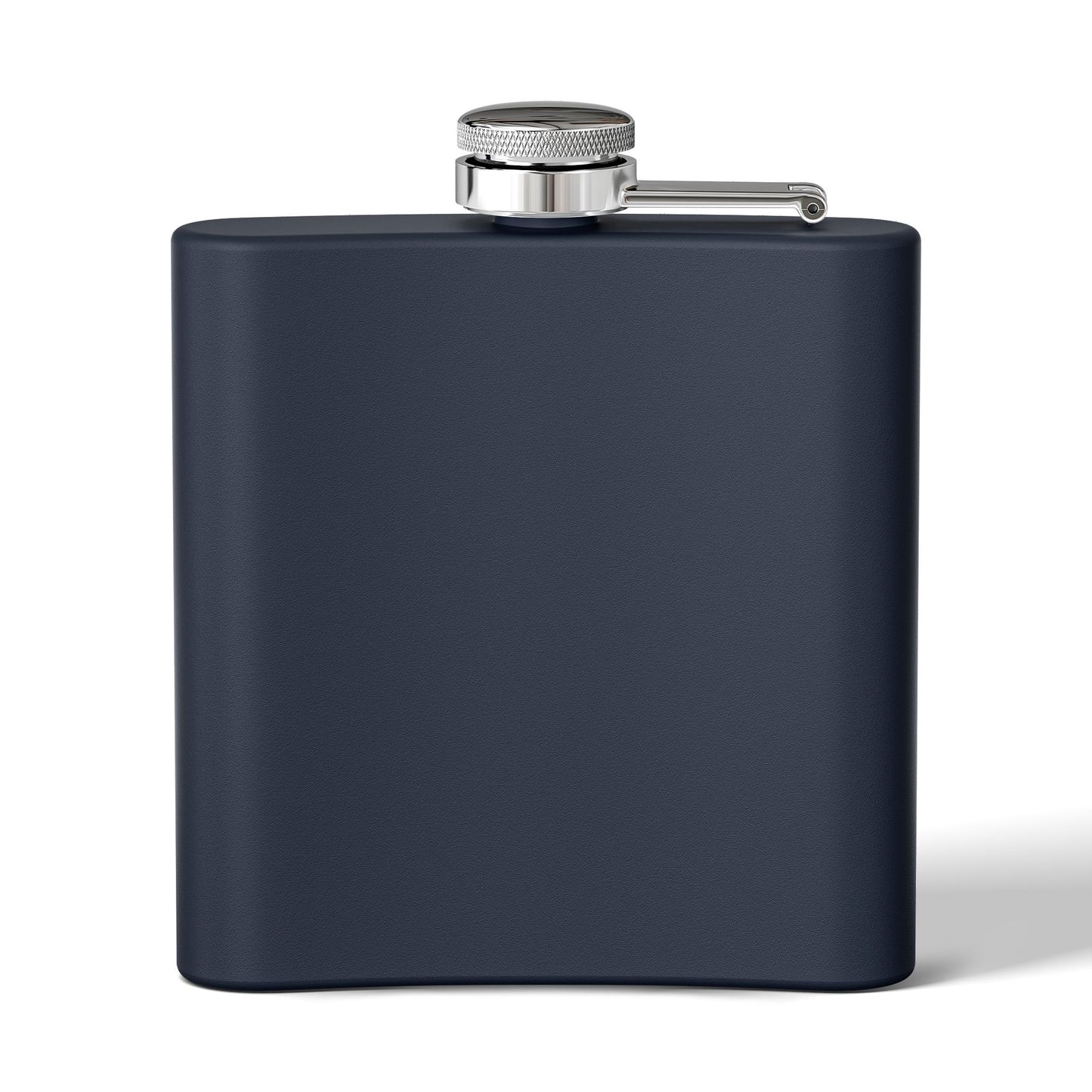 Elegant Violence Crest Stainless Steel Flask — 6oz