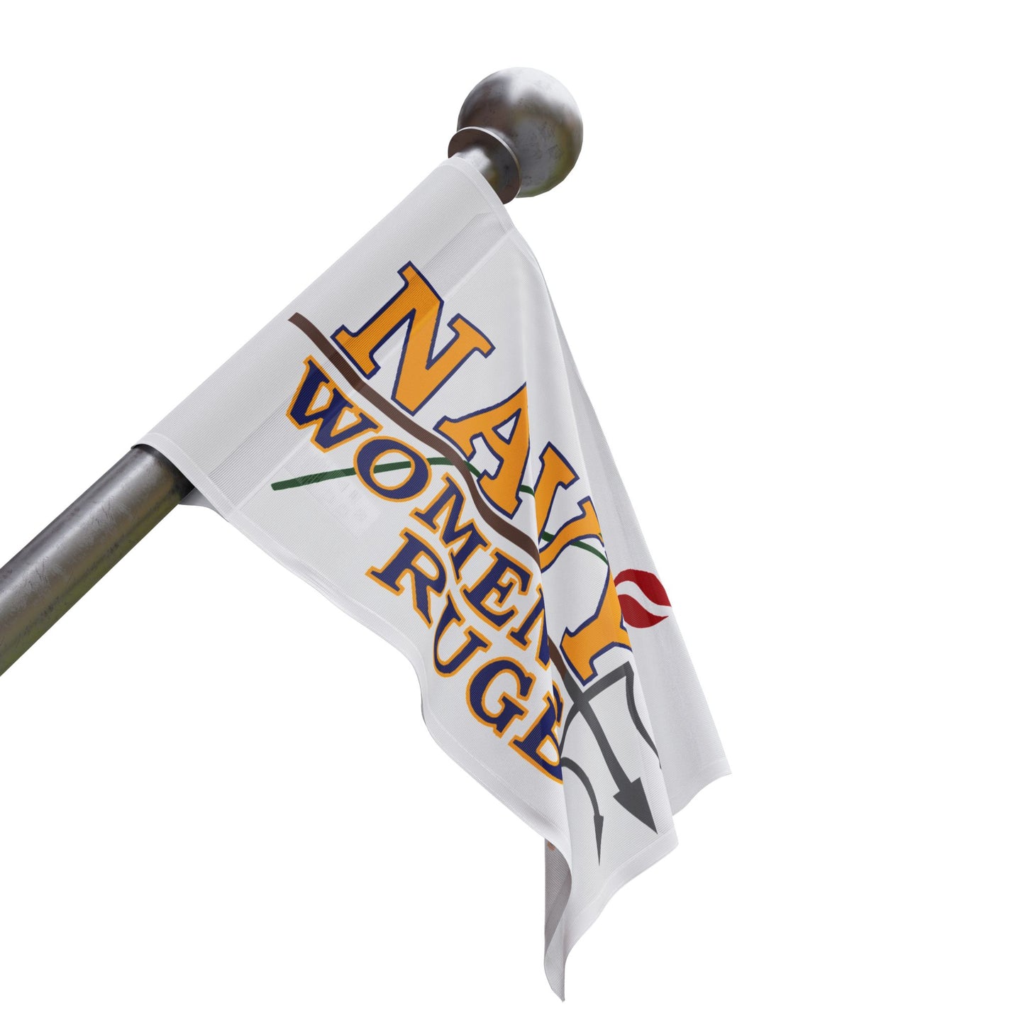 Navy Women's Rugby Flag — Team Pride Banner for Fans & Players