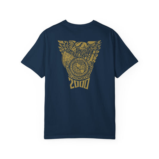 Class of 2000 Single Color Crest T-Shirt Loose Fit