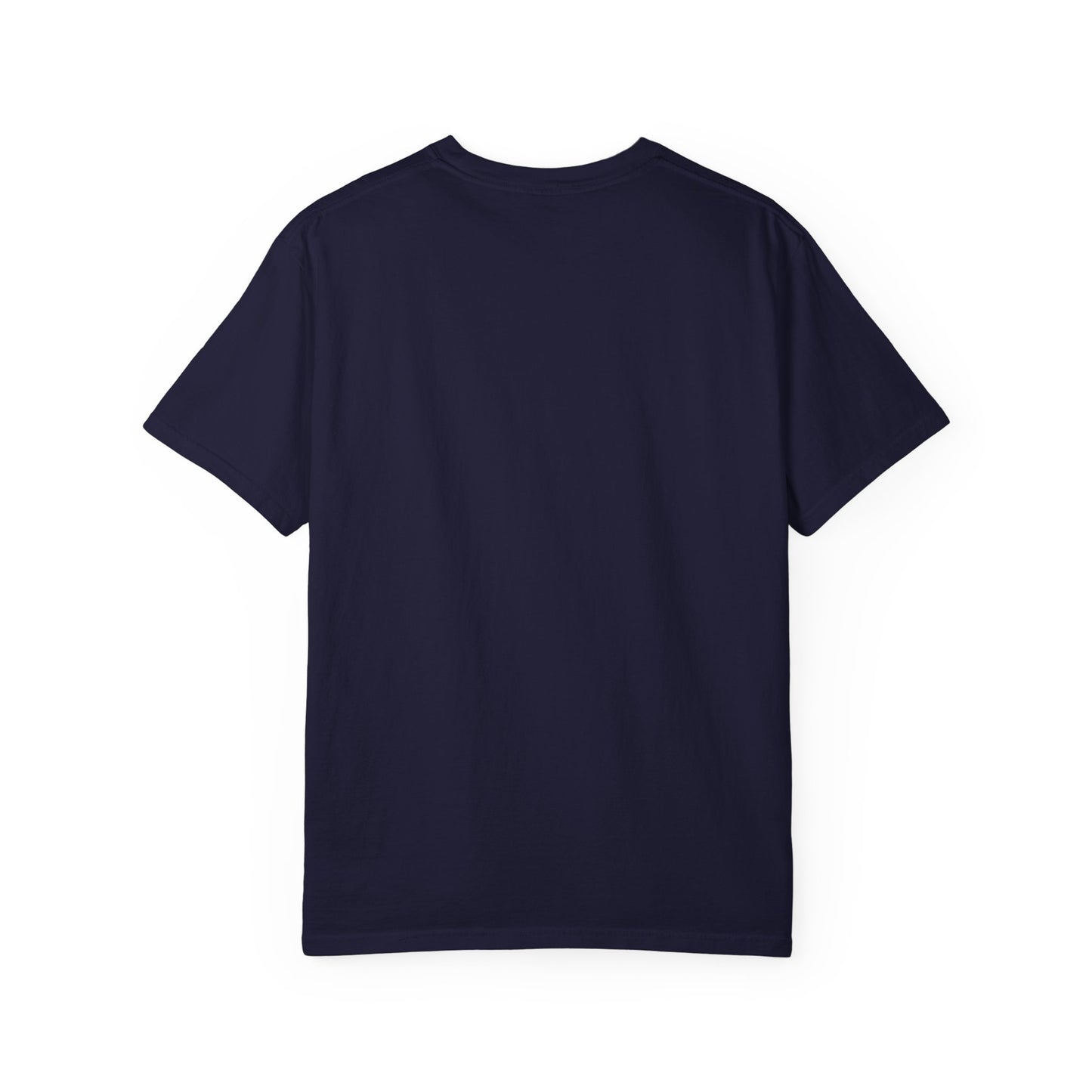 Navy Rugby Gold Crest Blank Back T-Shirt Loose Fit