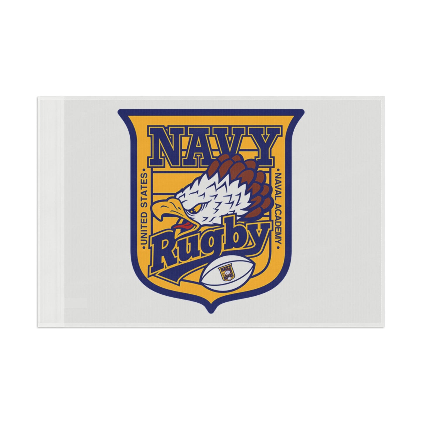 Navy Rugby Flag — Team Pride Banner for Fans & Players