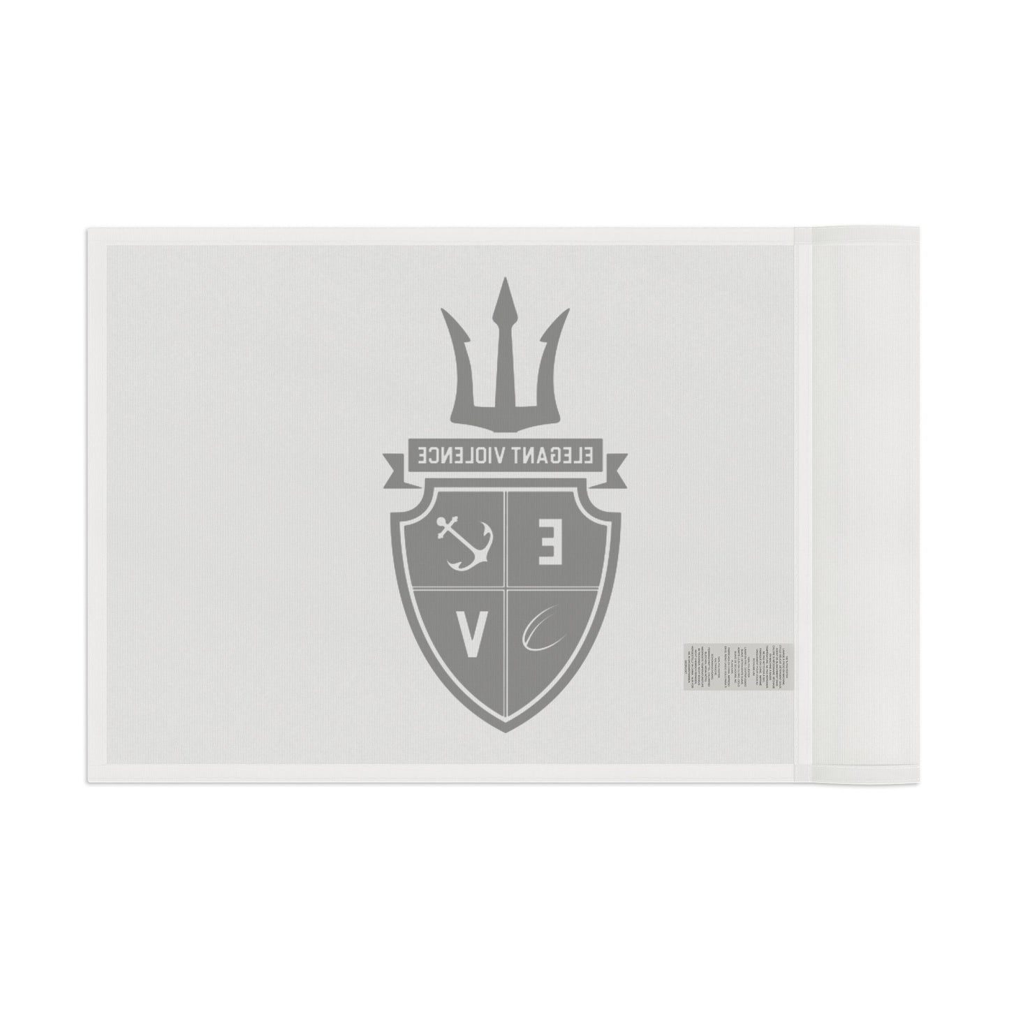 Elegant Violence Rugby Flag — Team Pride Banner for Fans & Players