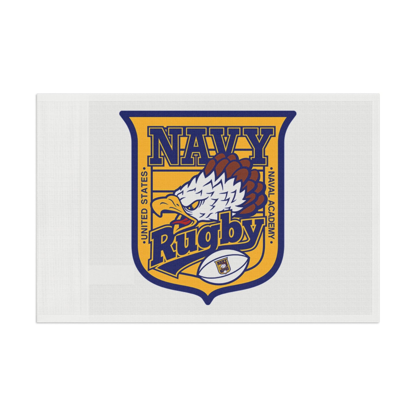 Navy Rugby Flag — Team Pride Banner for Fans & Players