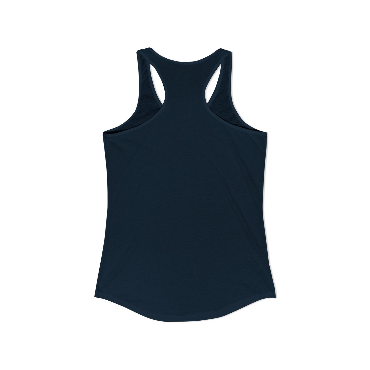 Navy Baseball Classic Logo Racerback Tank
