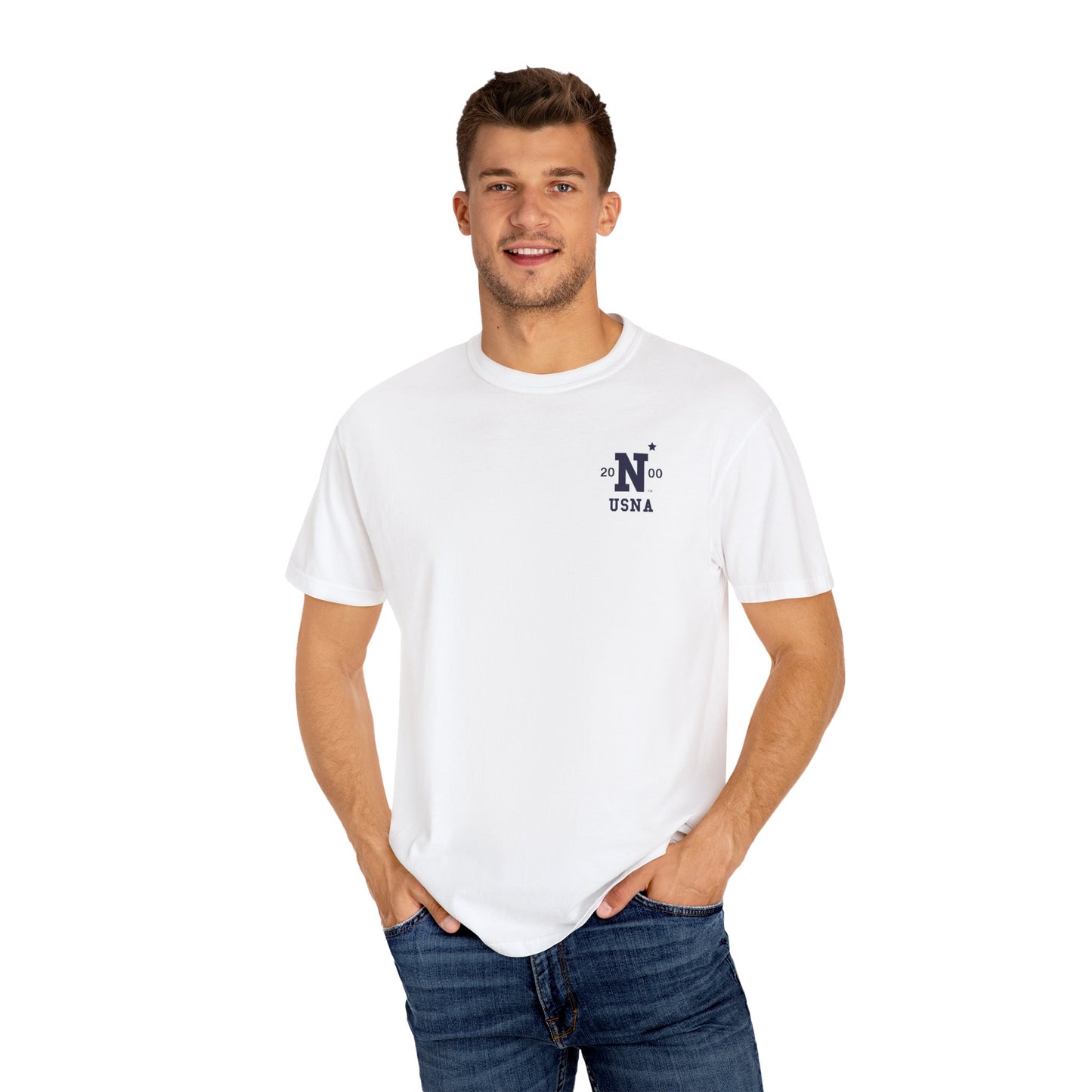 Class of 2000 Single Color Crest T-Shirt Loose Fit
