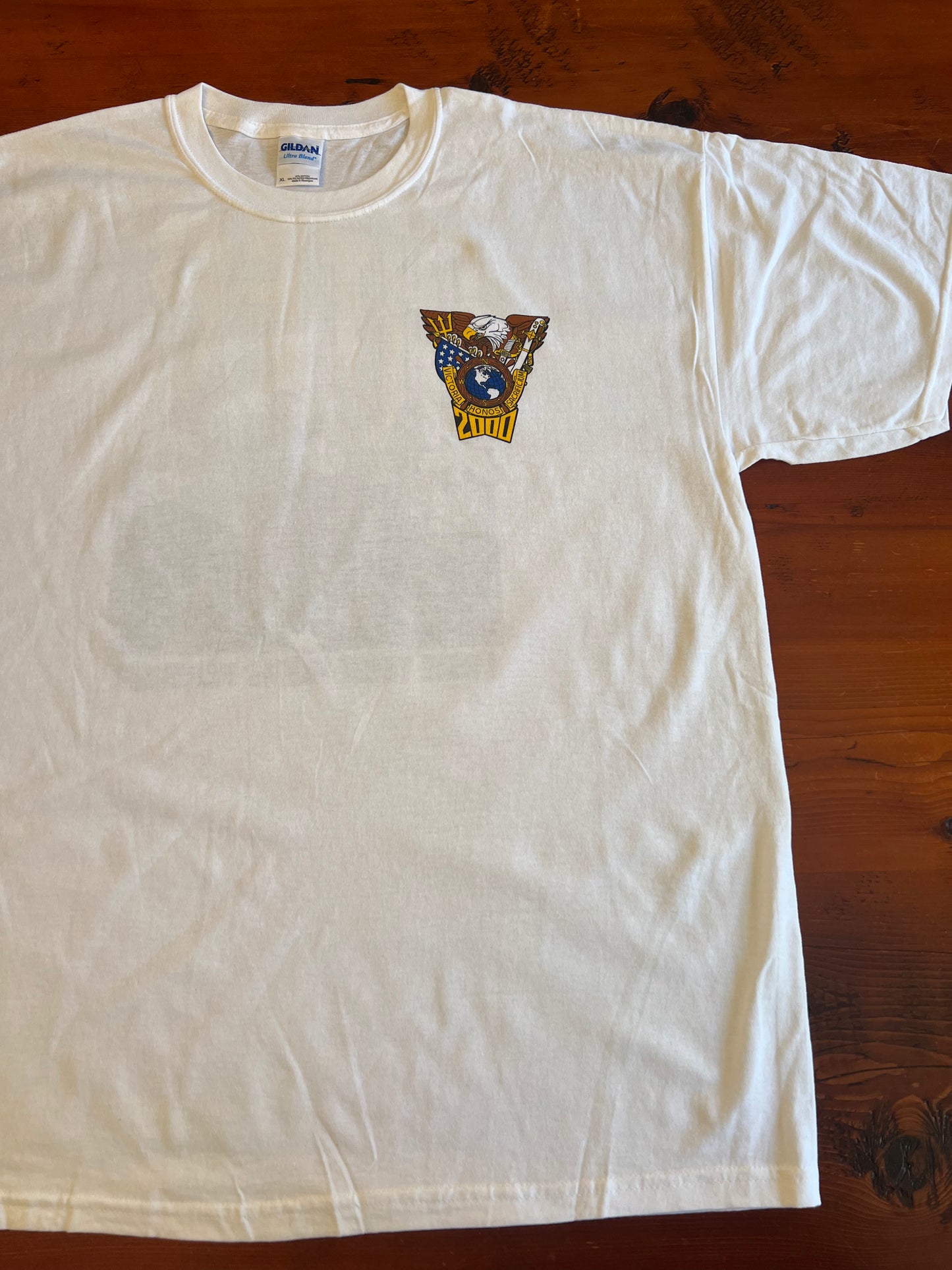 White 2000 T-shirt - I Hate These Friday Parades