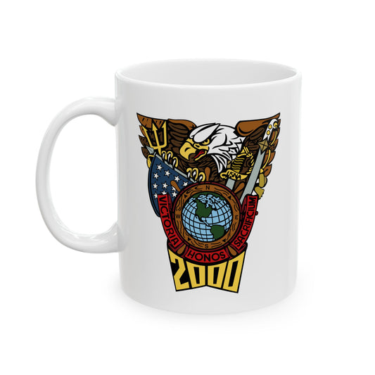 Patriotic Ceramic Mug for Coffee Lovers, Perfect for Gifting, 4th of July, Memorial Day, Home & Office Decor, Collectible Mug