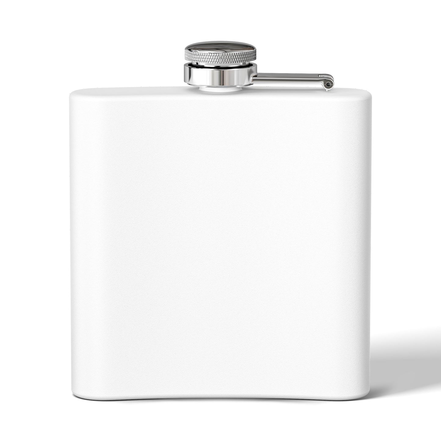 Elegant Violence Crest Stainless Steel Flask — 6oz