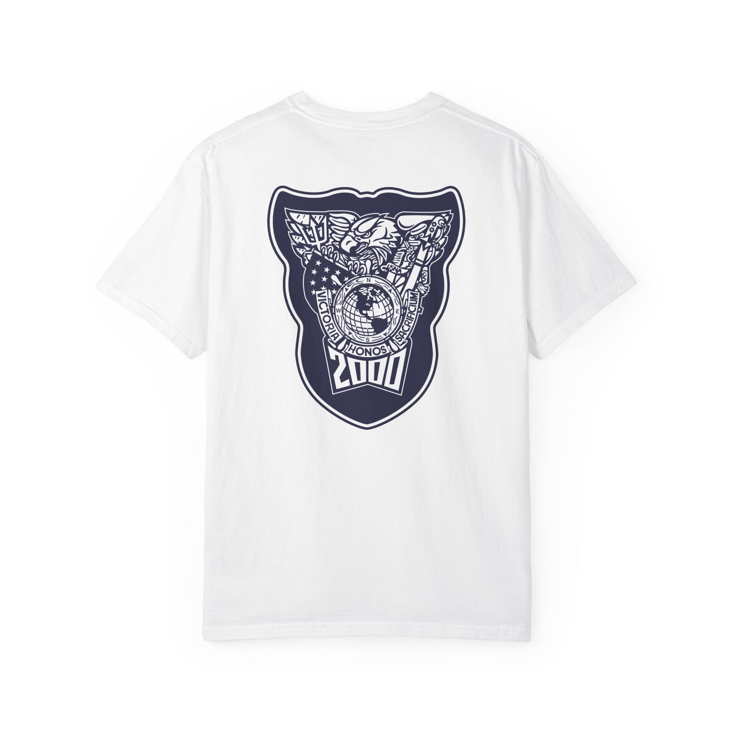 Class of 2000 Single Color Crest T-Shirt Loose Fit