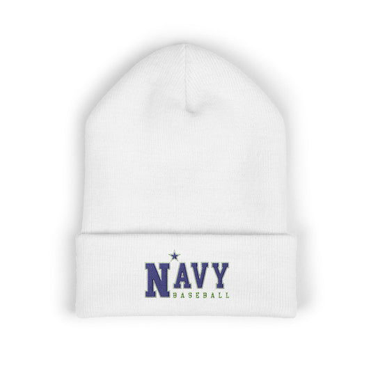 Knit Hat Navy Baseball