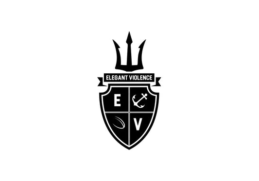 Elegant Violence Large Sticker