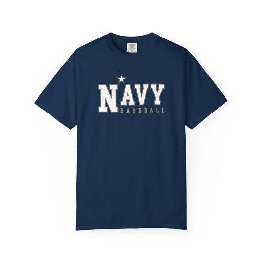 [PREORDER] N* Baseball T-Shirt Classic Logo - Vintage Navy Color