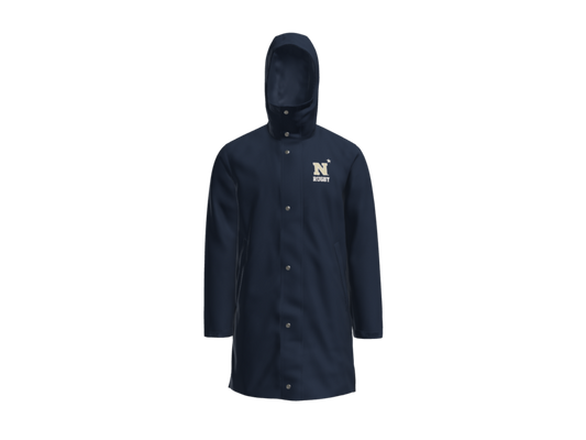 Navy Rugby Waterproof Parka